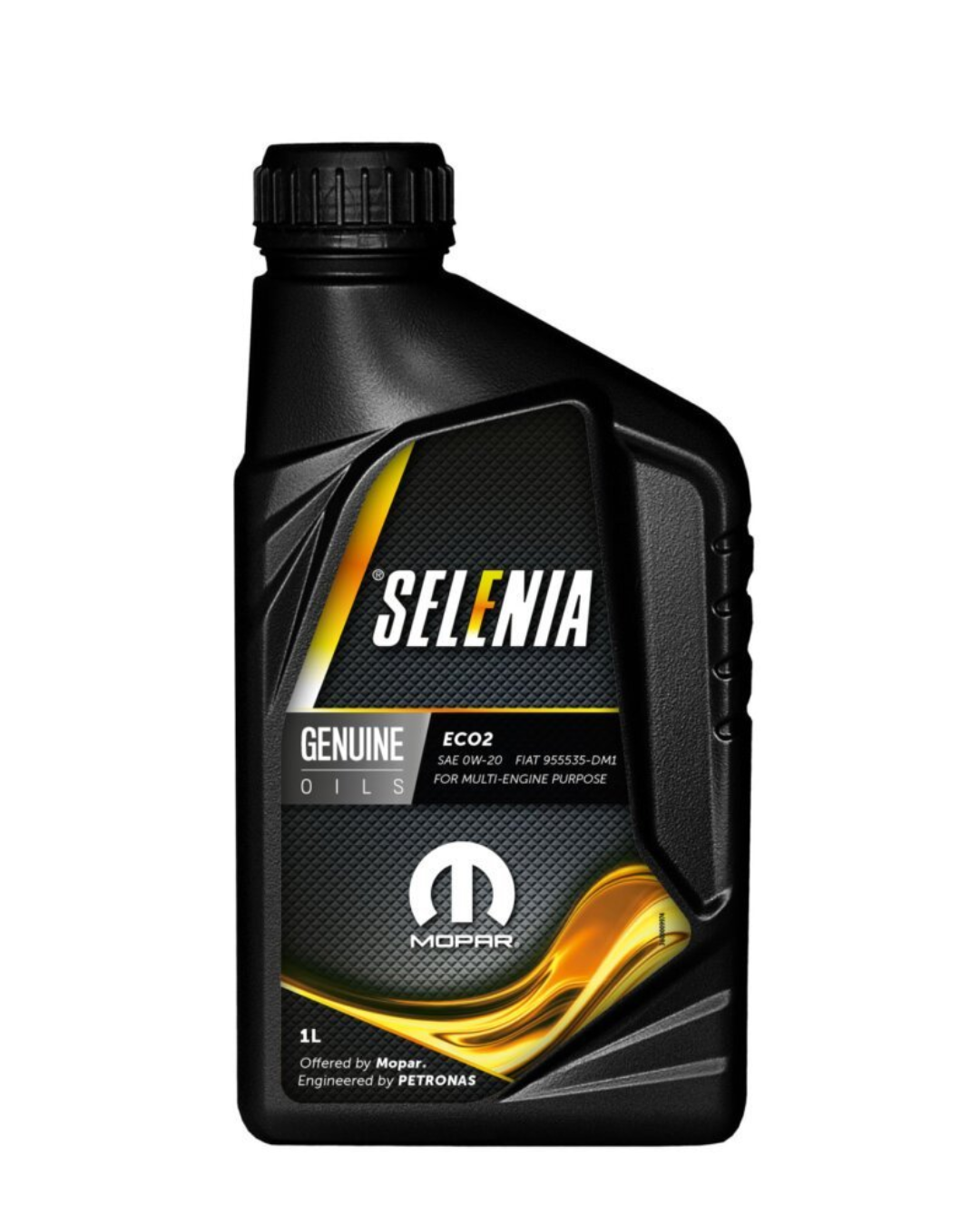 Selenia ECO2 0W-20 Olio Motore Originale FIAT Hybrid FireFly 9.55535-DM1 ACEA C5