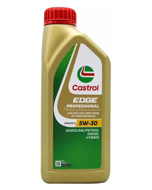 Castrol EDGE LongLife III 5W-30 Olio Motore Originale VW Audi Seat Skoda Porsche C30 MB 229.52 ACEA C3