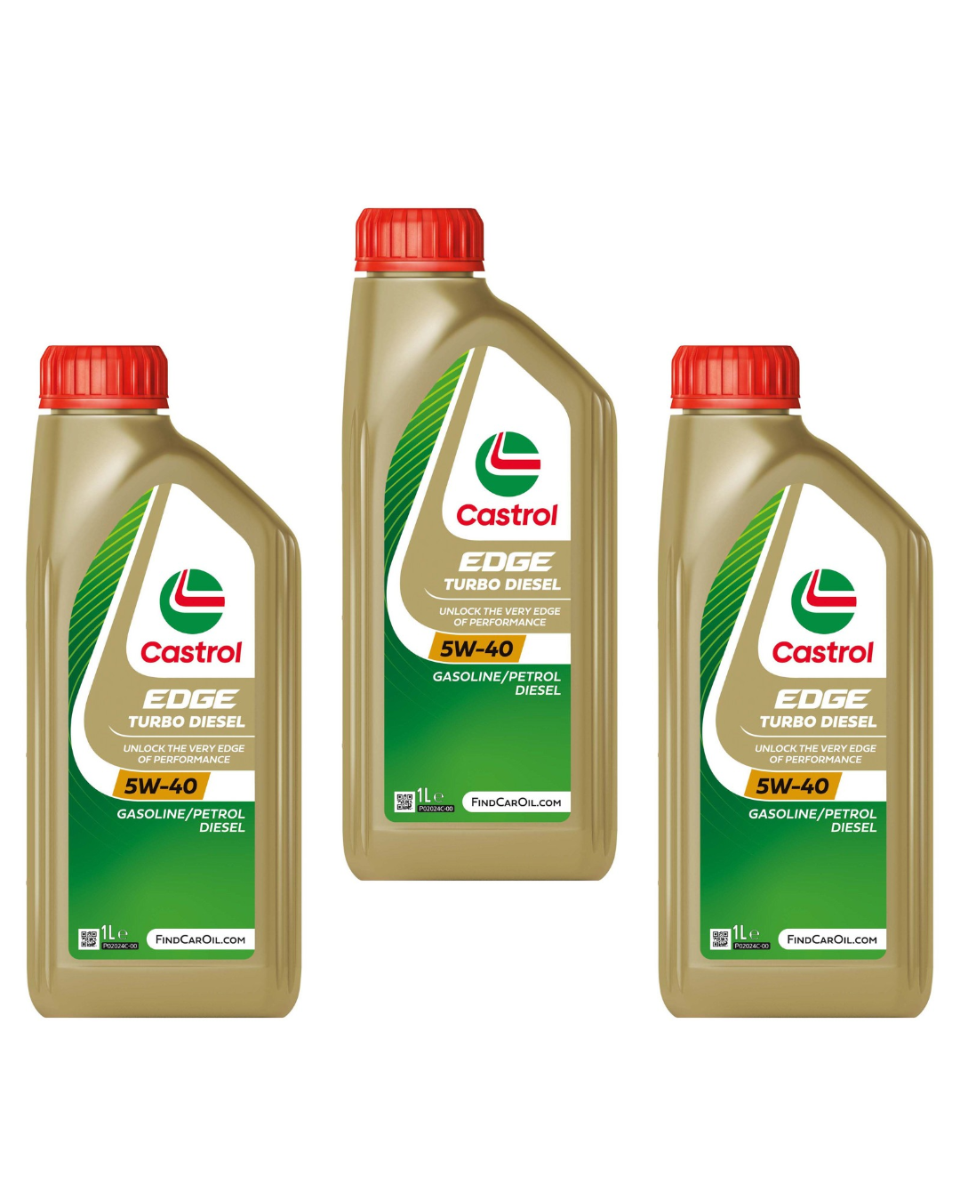 Castrol EDGE 5W-40 Turbo Diesel – Olio Motore Sintetico ACEA C3 | VW 505.00 / 505.01 | FIAT 9.55535-S2