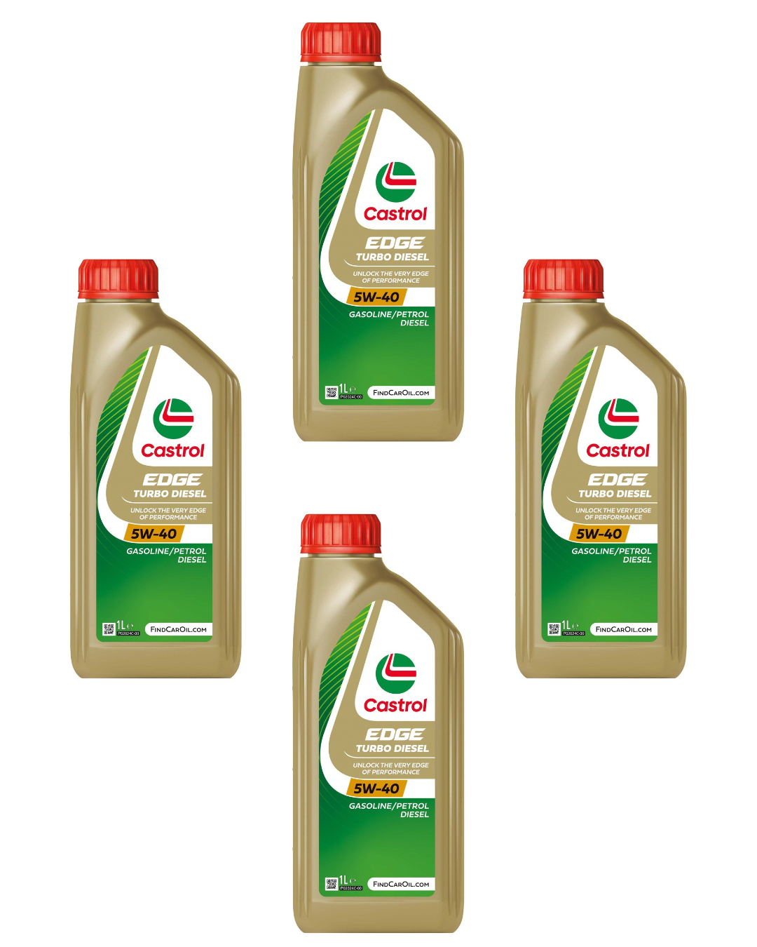 Castrol EDGE 5W-40 Turbo Diesel – Olio Motore Sintetico ACEA C3 | VW 505.00 / 505.01 | FIAT 9.55535-S2