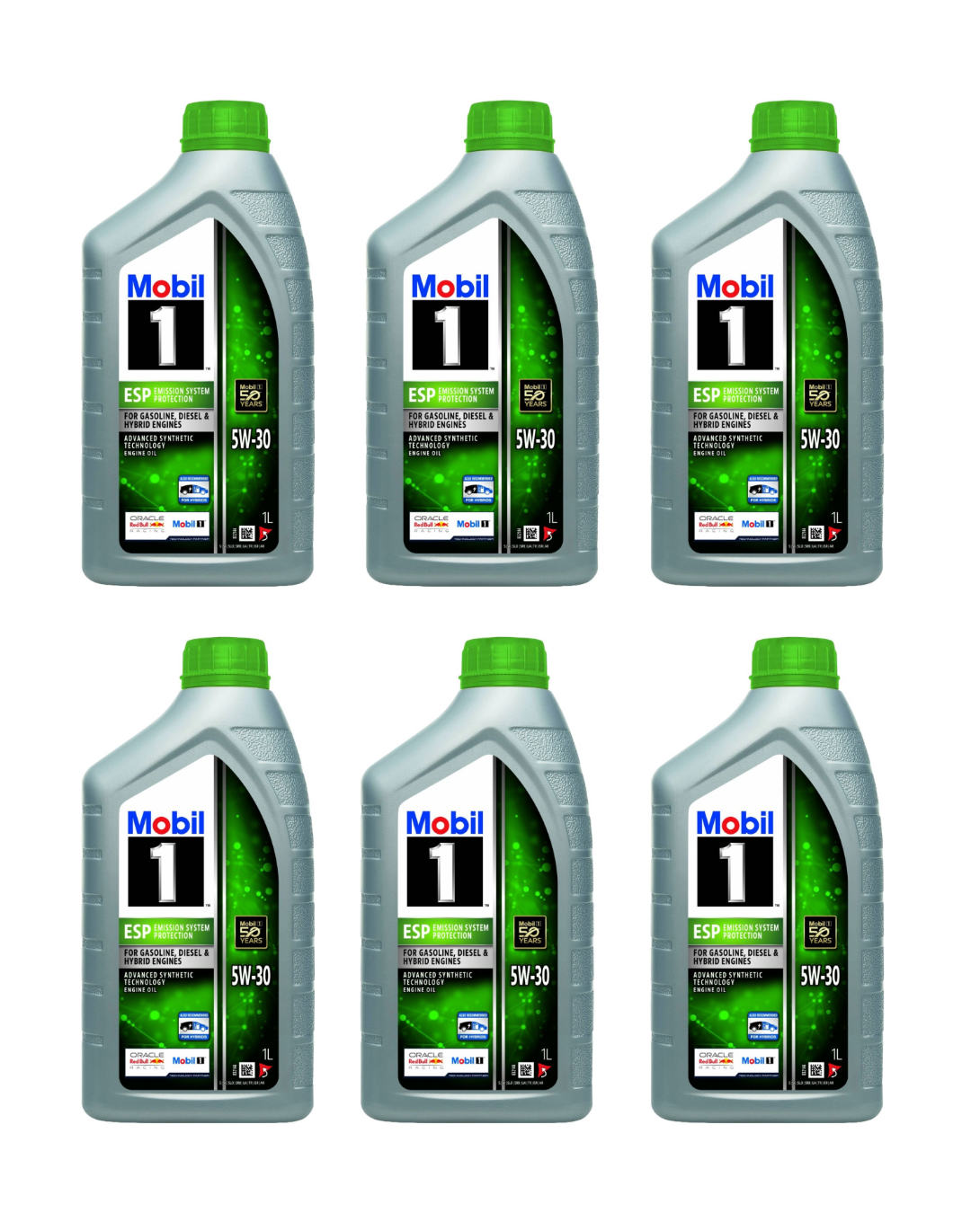 MOBIL 1 ESP 5W-30 ACEA C3 BMW LL-04 MB 229.52 VW 504/507 PSA RN0710 C30