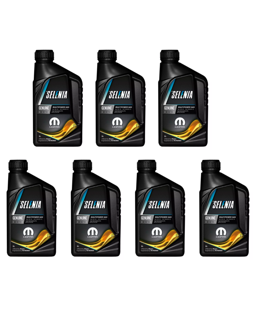 Selenia Multipower Gas 5W-40 ACEA C3 – Olio Motore Sintetico per Auto a GPL e Metano