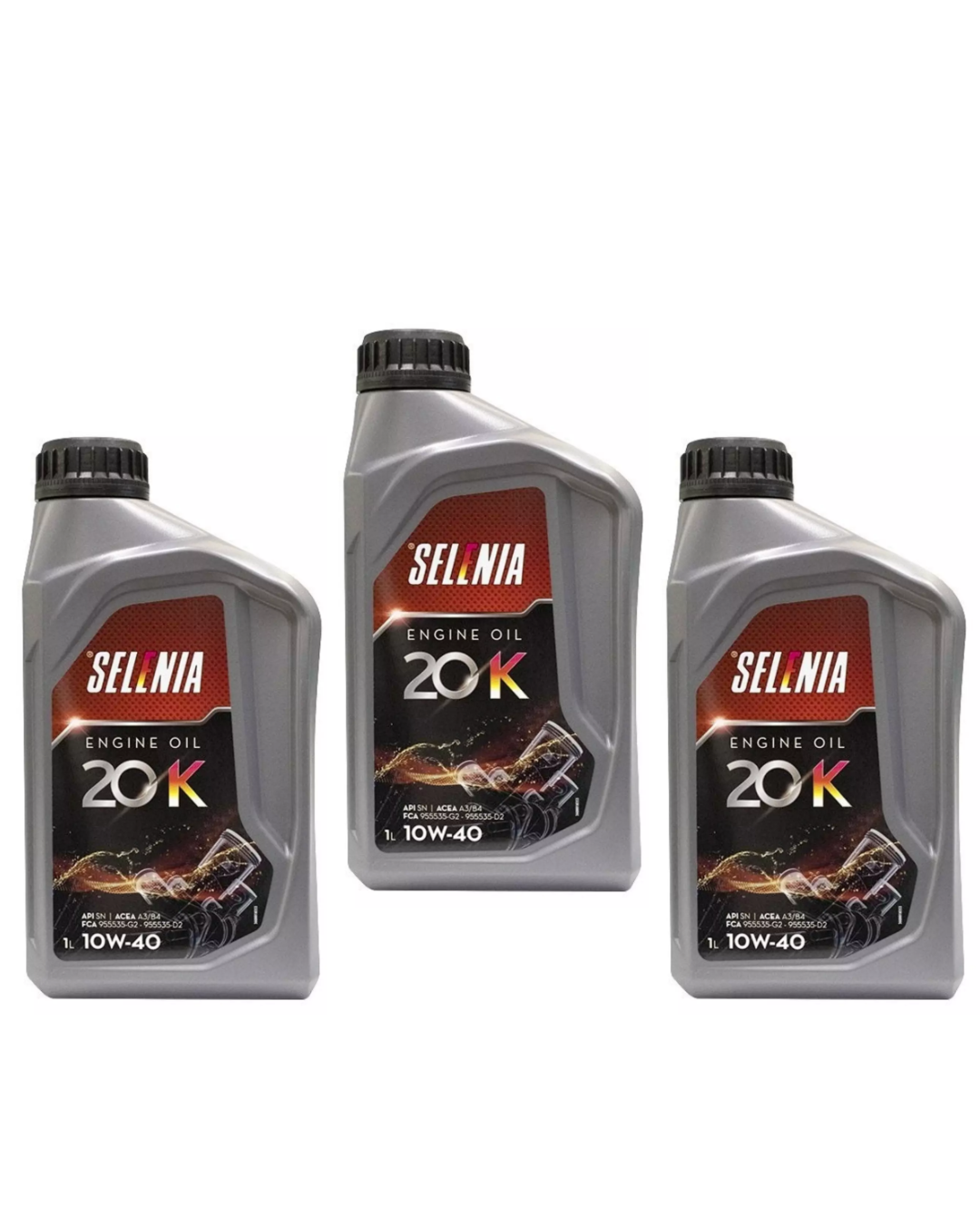 Selenia 20K 10W-40 A3/B4 FCA 955535-G2 - 955535-D2 SEMISINTETICO