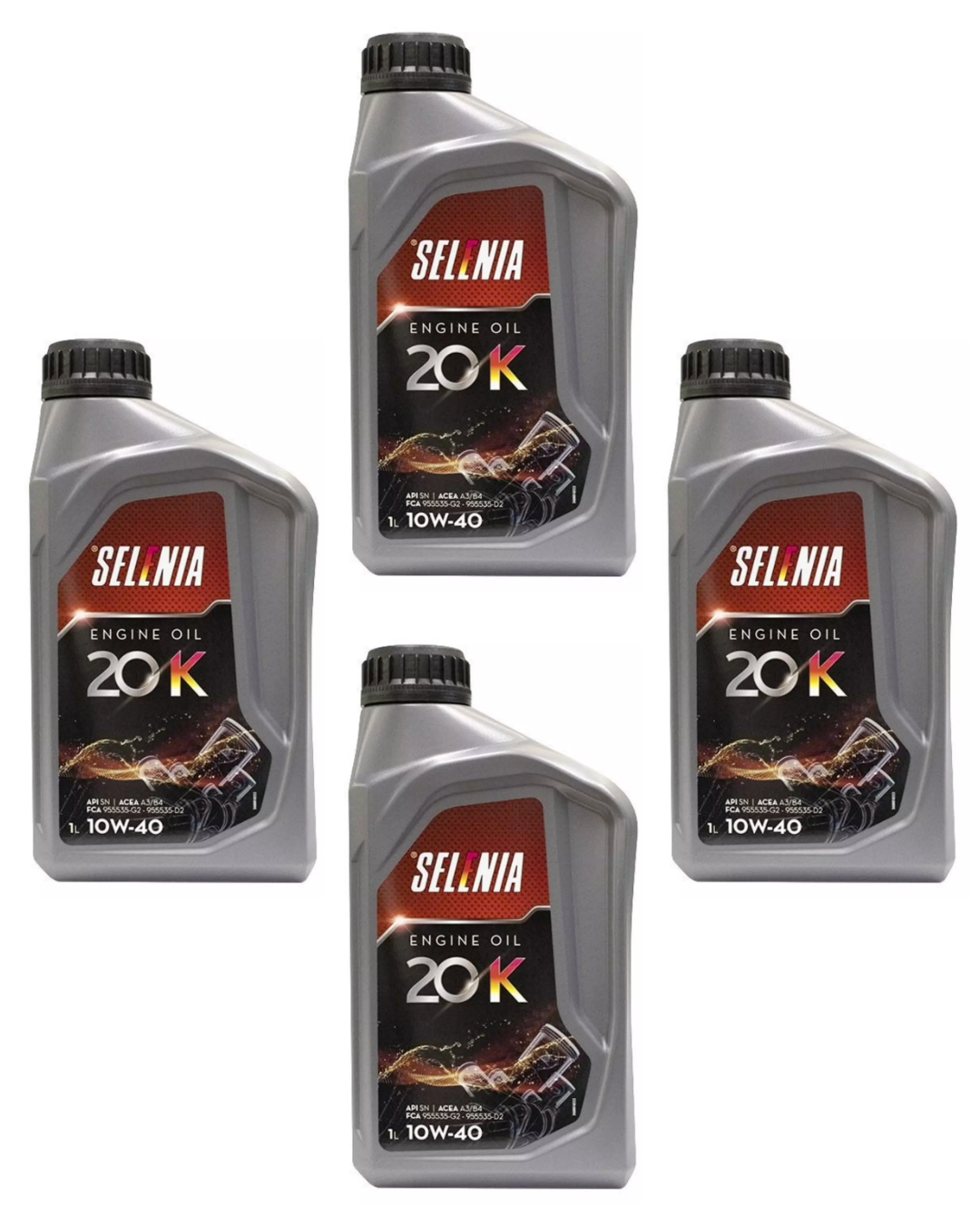 Selenia 20K 10W-40 A3/B4 FCA 955535-G2 - 955535-D2 SEMISINTETICO