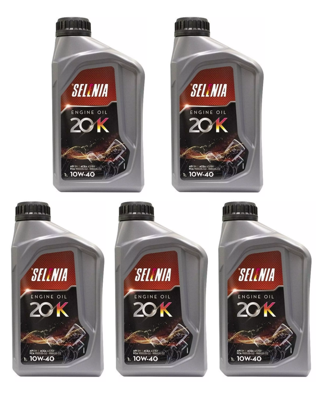 Selenia 20K 10W-40 A3/B4 FCA 955535-G2 - 955535-D2 SEMISINTETICO