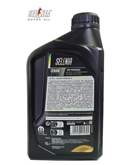 SELENIA WR FORWARD 0W-30 MOPAR FIAT 955535-DS1/DH1 ACEA C2