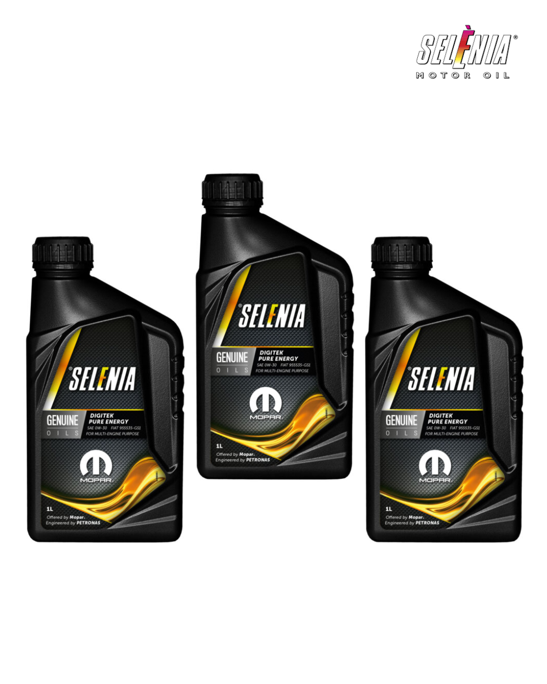 SELENIA DIGITEK PURE ENERGY 0W-30 ACEA C2 FIAT 9.55535-GS1