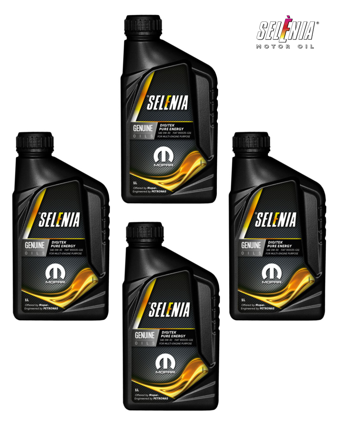 SELENIA DIGITEK PURE ENERGY 0W-30 ACEA C2 FIAT 9.55535-GS1