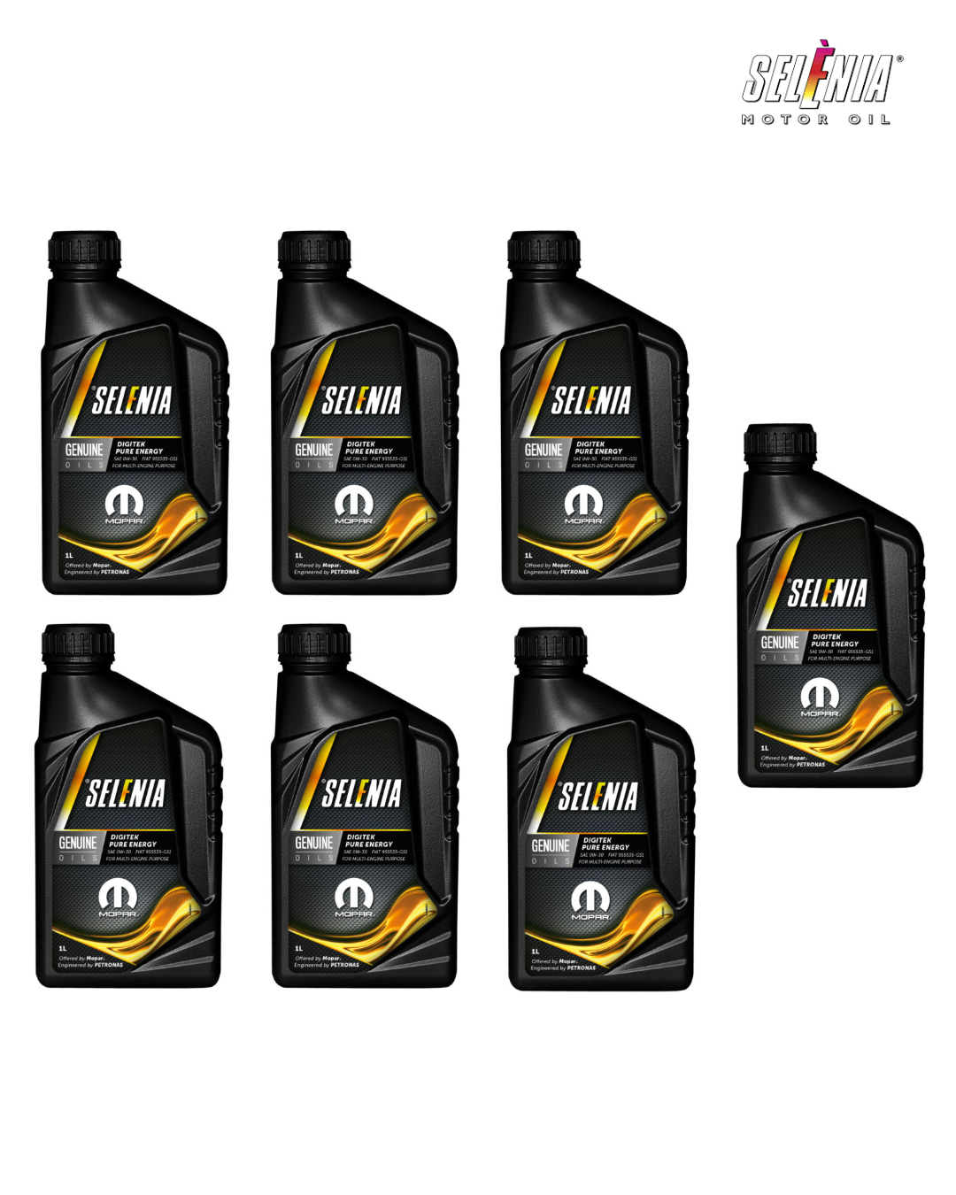 SELENIA DIGITEK PURE ENERGY 0W-30 ACEA C2 FIAT 9.55535-GS1