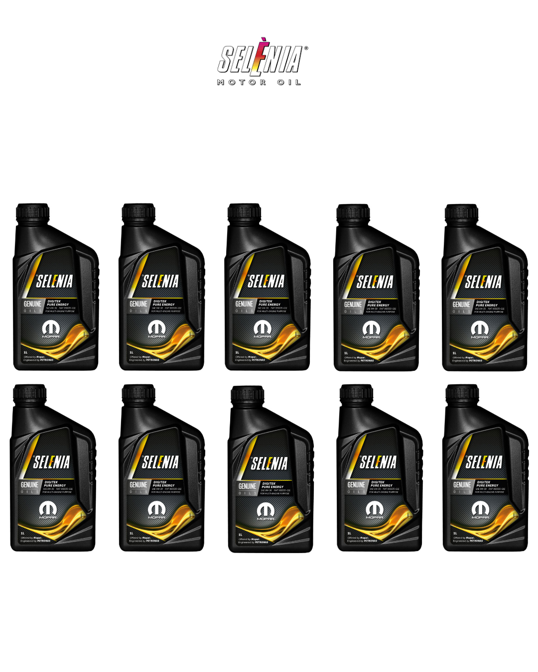 SELENIA DIGITEK PURE ENERGY 0W-30 ACEA C2 FIAT 9.55535-GS1