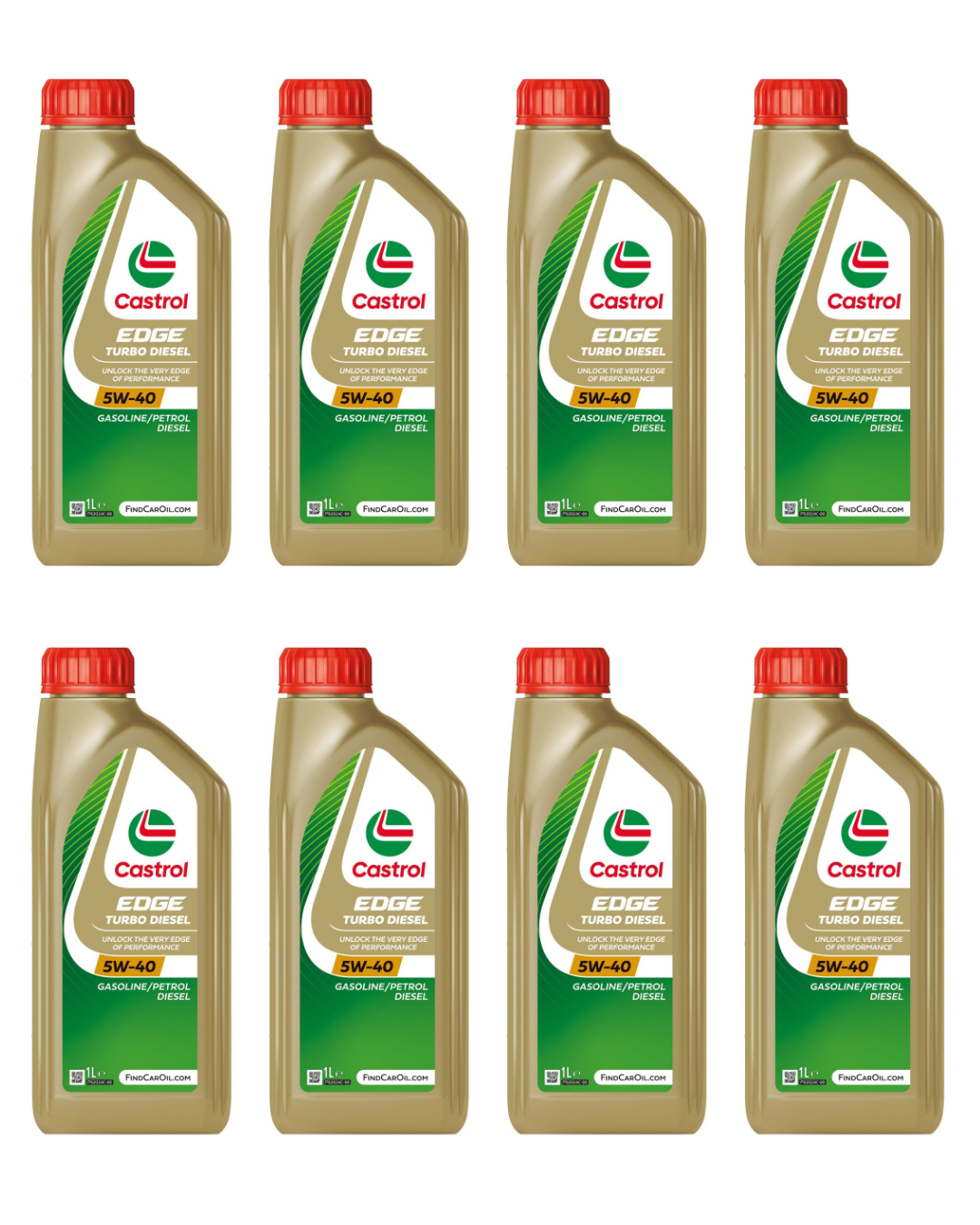 Castrol EDGE 5W-40 Turbo Diesel – Olio Motore Sintetico ACEA C3 | VW 505.00 / 505.01 | FIAT 9.55535-S2