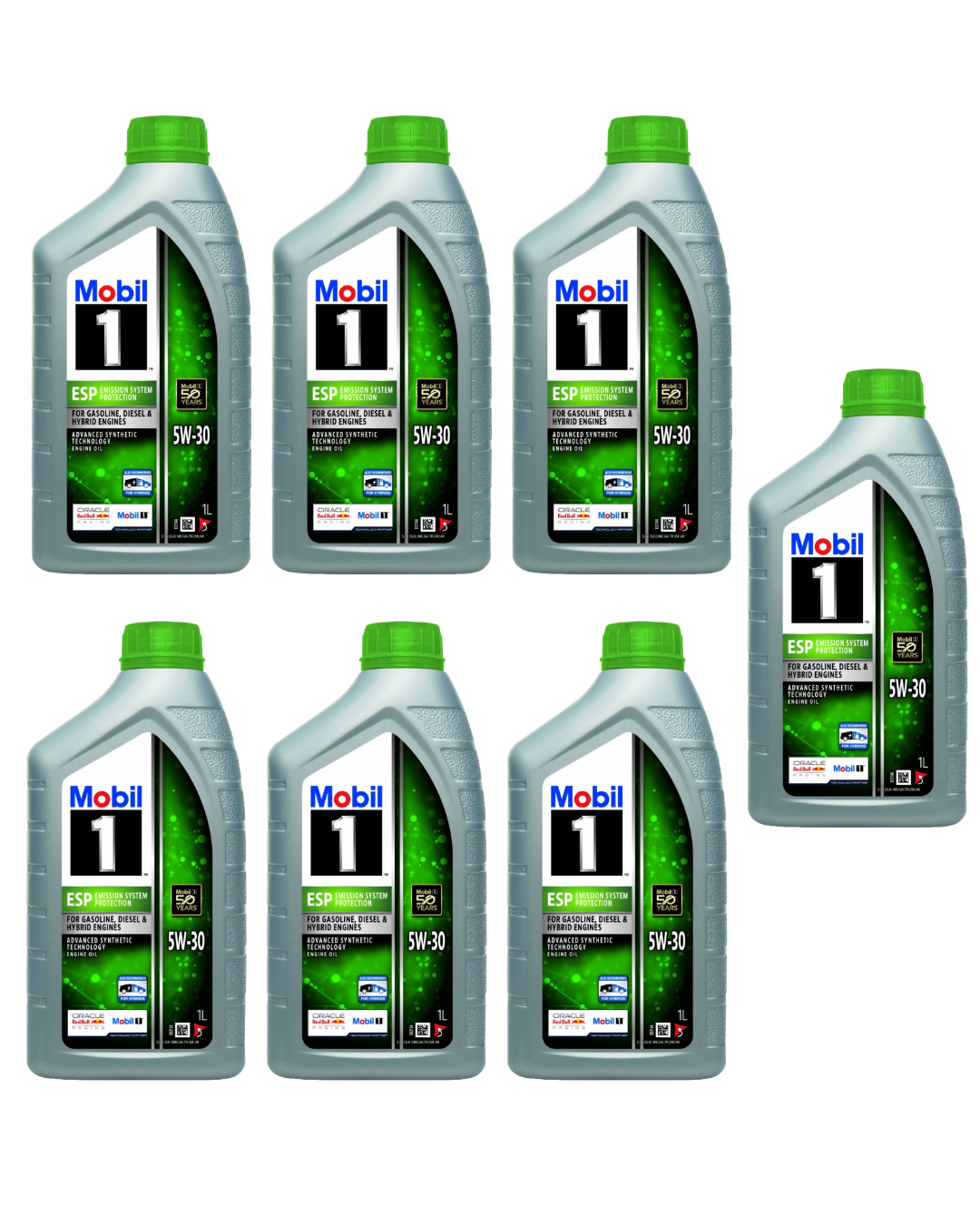 MOBIL 1 ESP 5W-30 ACEA C3 BMW LL-04 MB 229.52 VW 504/507 PSA RN0710 C30