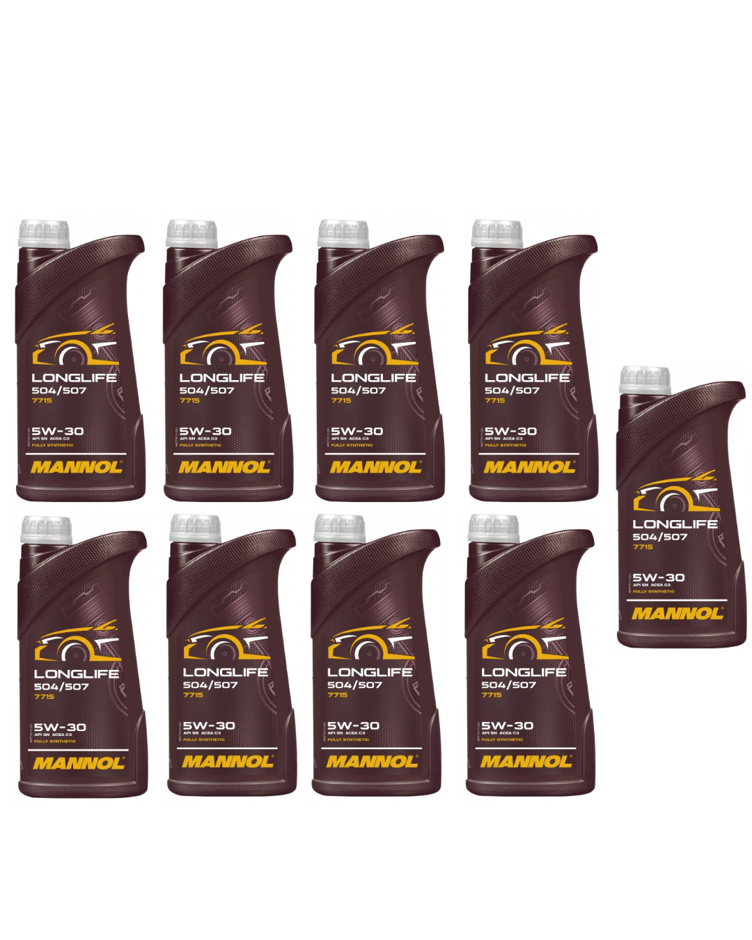 MANNOL Longlife 5W-30 ACEA C3 – VW 504 00 / 507 00, Porsche C30