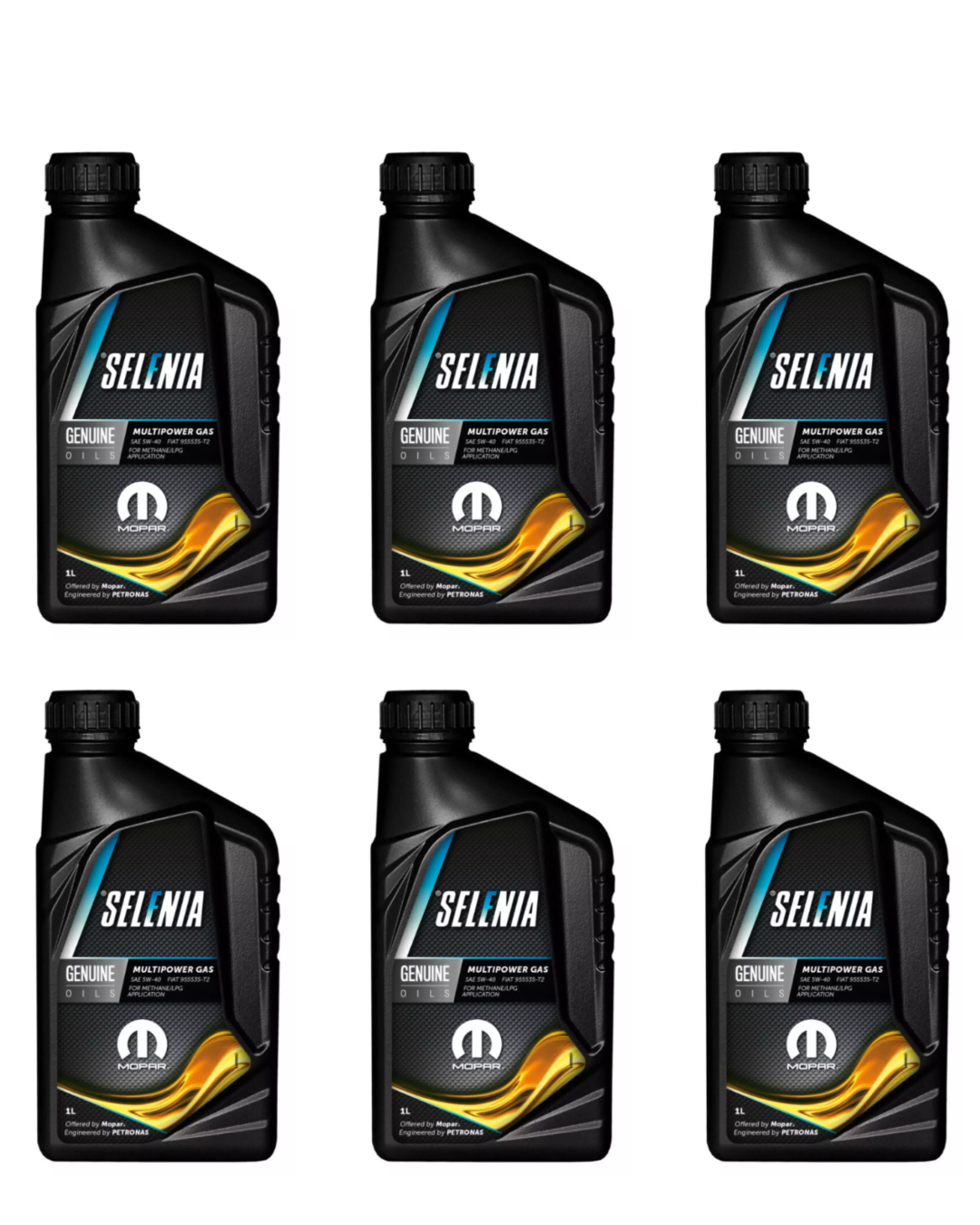 Selenia Multipower Gas 5W-40 ACEA C3 – Olio Motore Sintetico per Auto a GPL e Metano