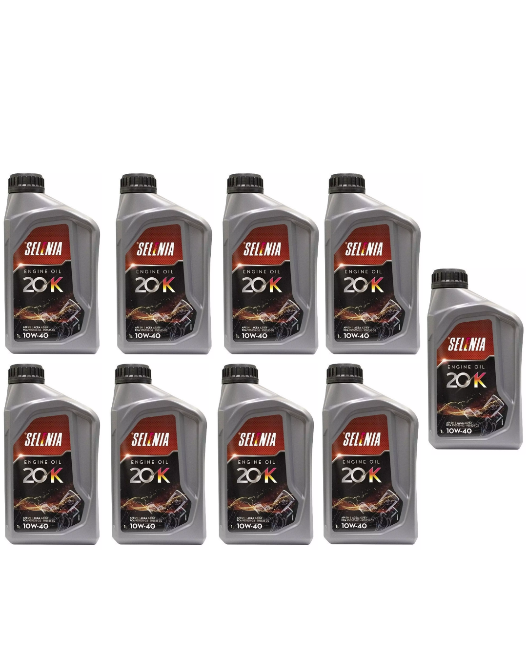 Selenia 20K 10W-40 A3/B4 FCA 955535-G2 - 955535-D2 SEMISINTETICO