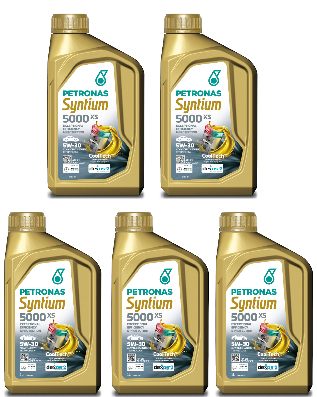 Petronas Syntium 5000 Xs 5W30 Syntethic C2 C3 FCA 955535-S3