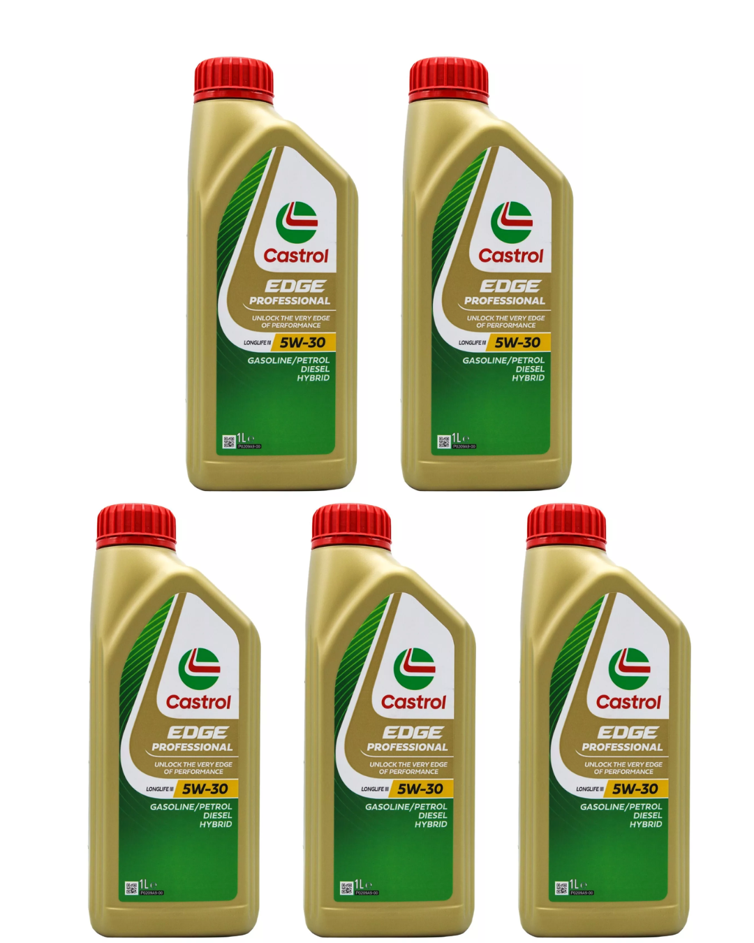 Castrol EDGE LongLife III 5W-30 Olio Motore Originale VW Audi Seat Skoda Porsche C30 MB 229.52 ACEA C3