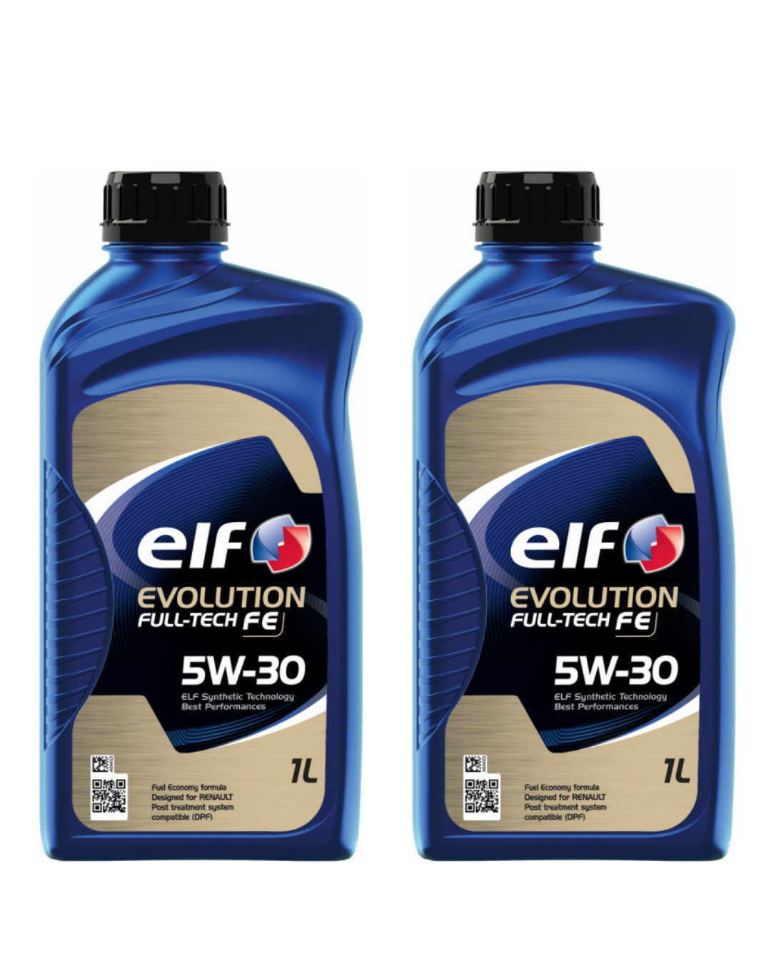 Elf Evolution Full-Tech FE 5W-30 Olio Motore 100% Sintetico ACEA C3 RN17 C4 MB 229.51 VW 504.00 507.00 LongLife